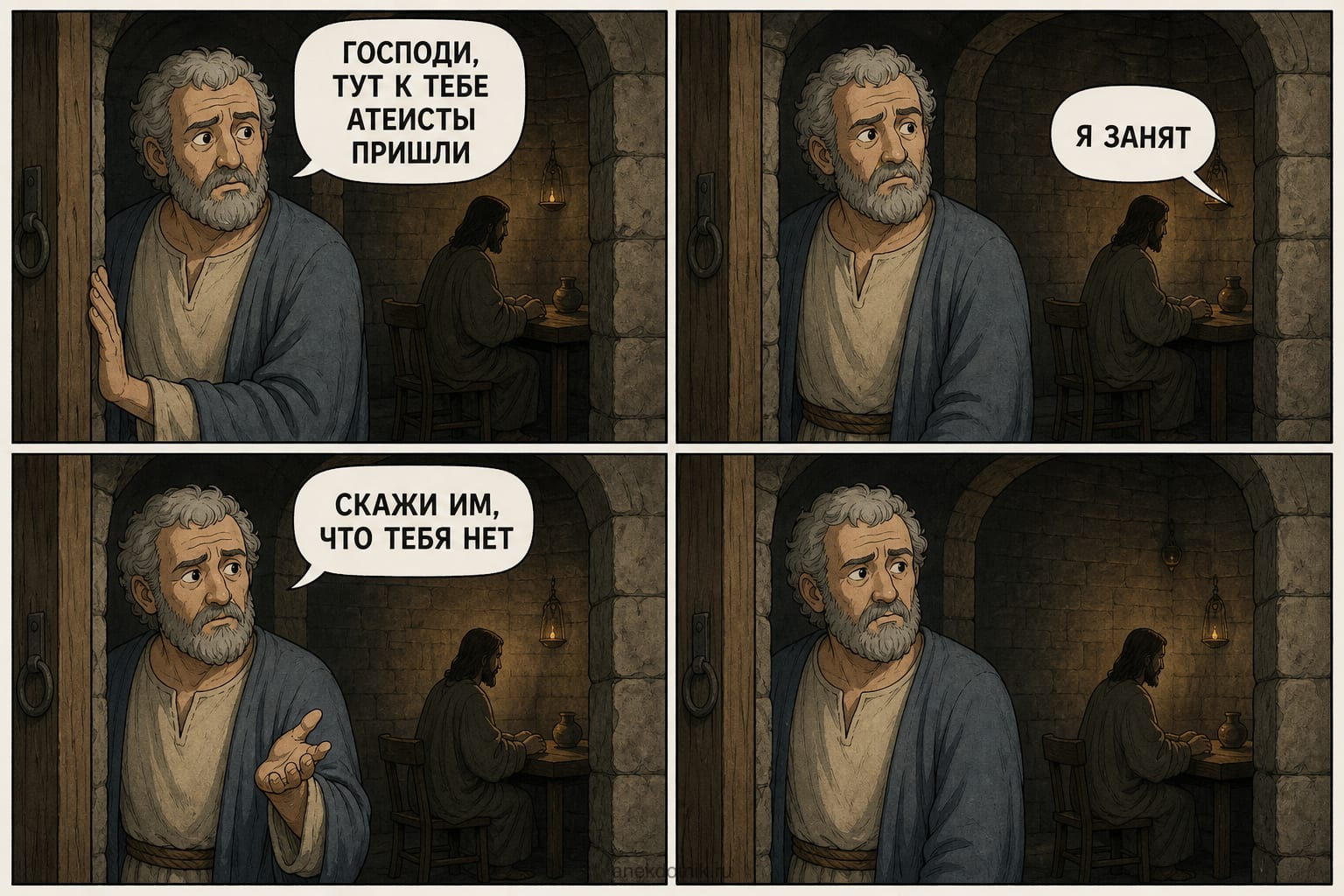 Апостол и атеисты