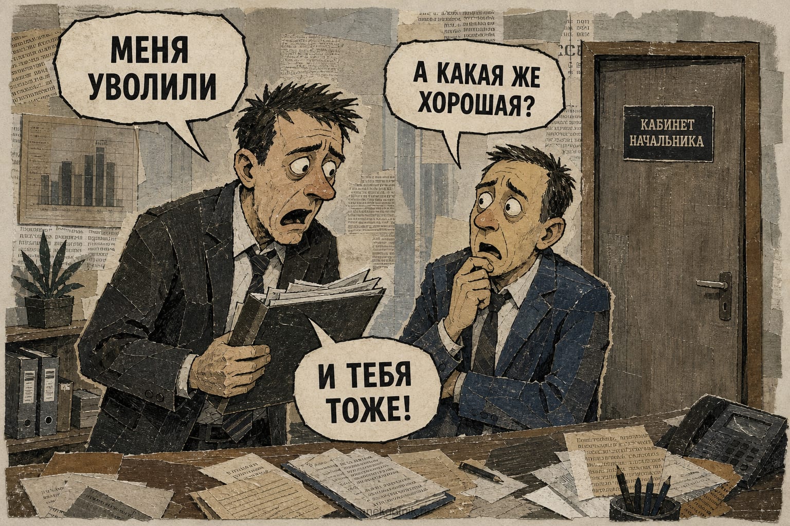 Две новости от шефа — кадр 1