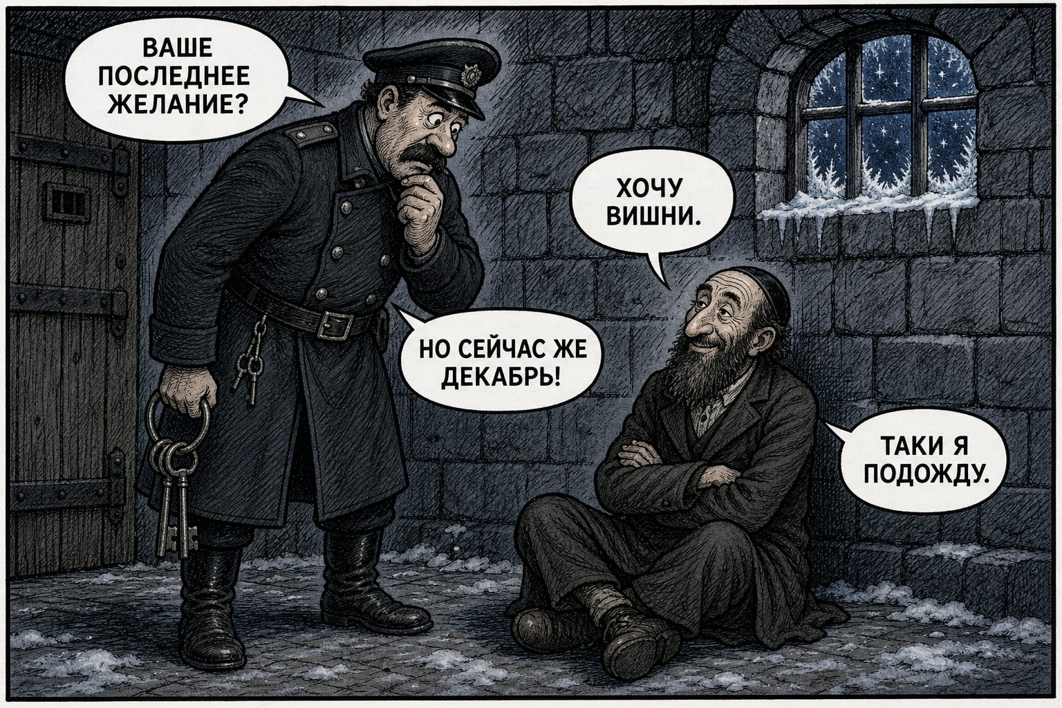 Еврей и вишни