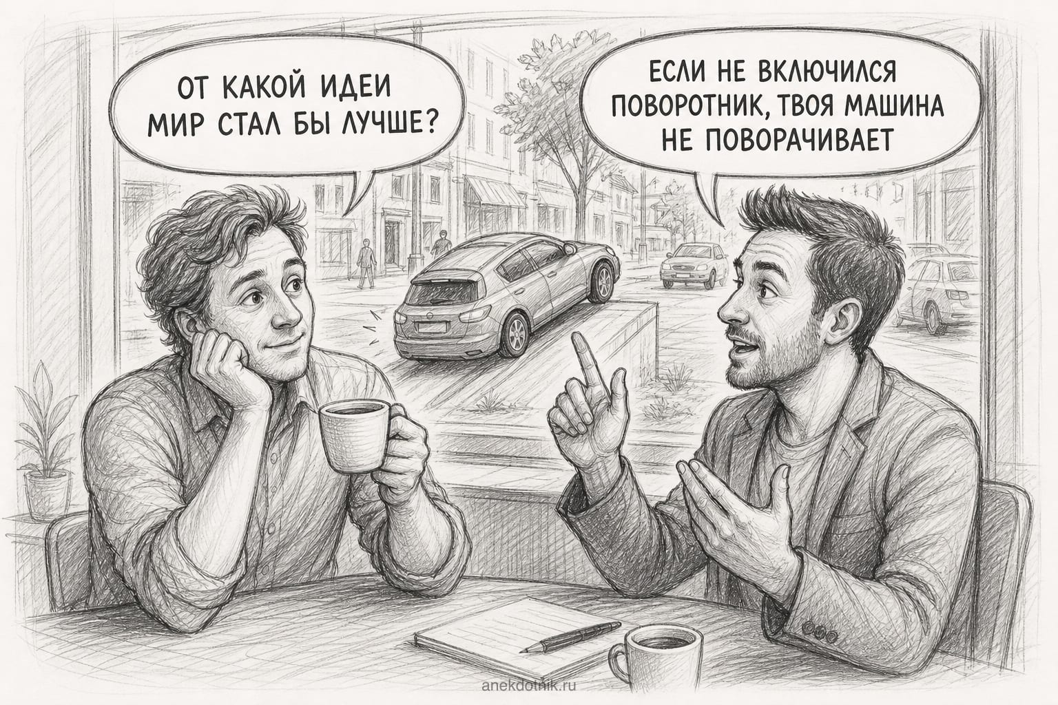 Идея про поворотник