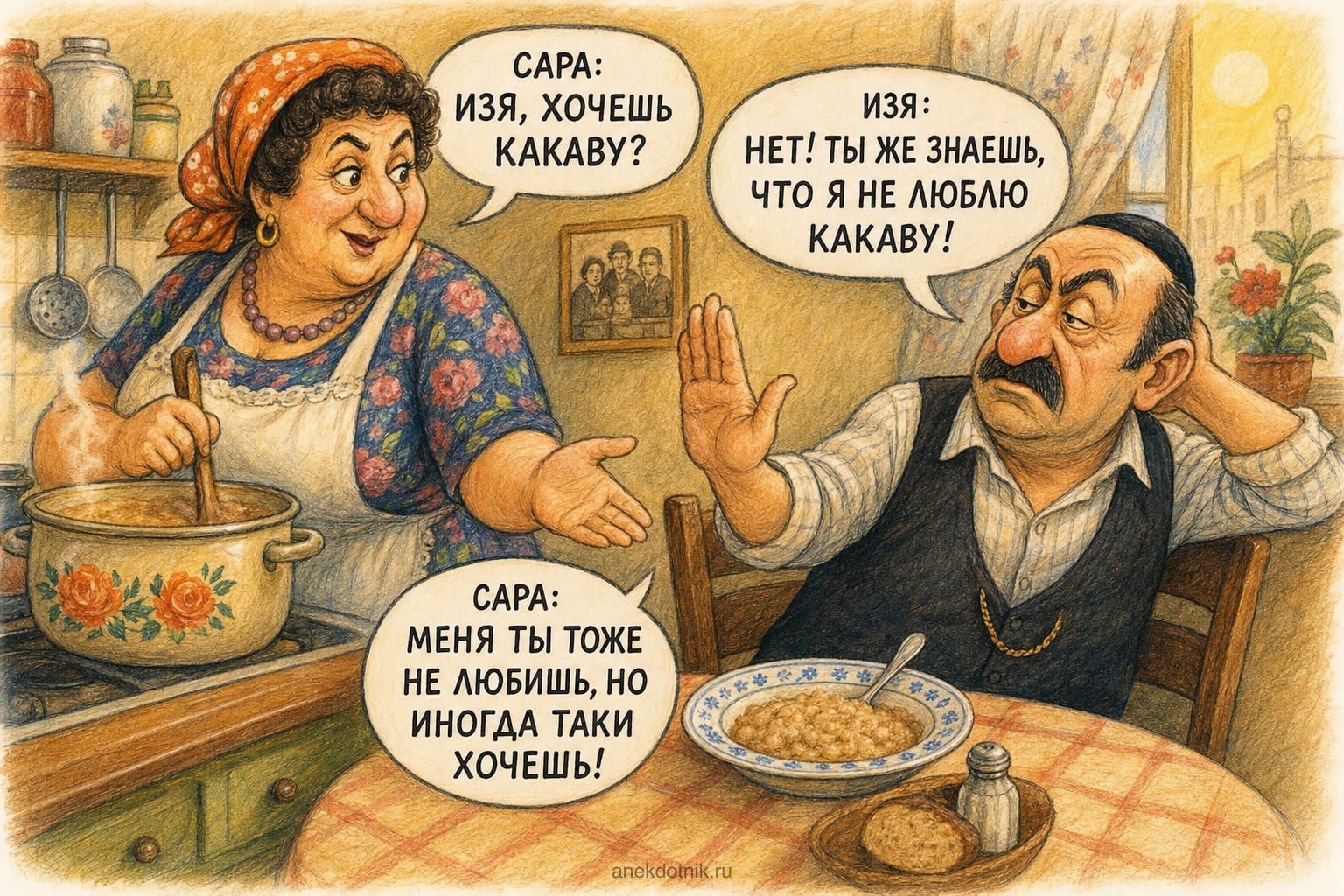 Изя и какава — кадр 1