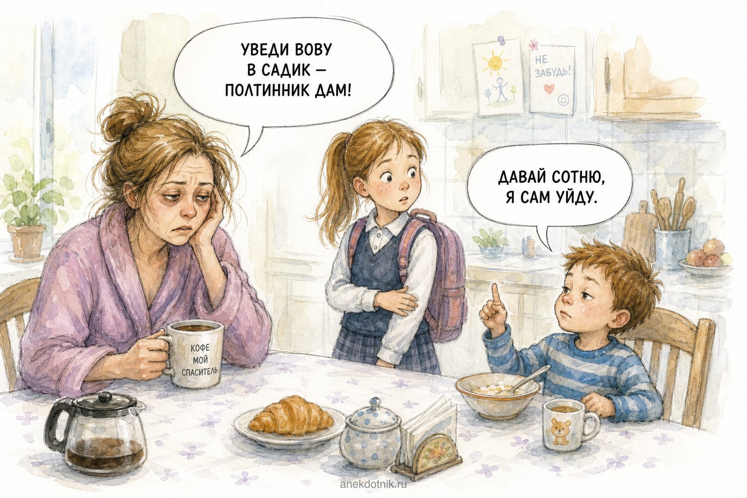 Маленький переговорщик