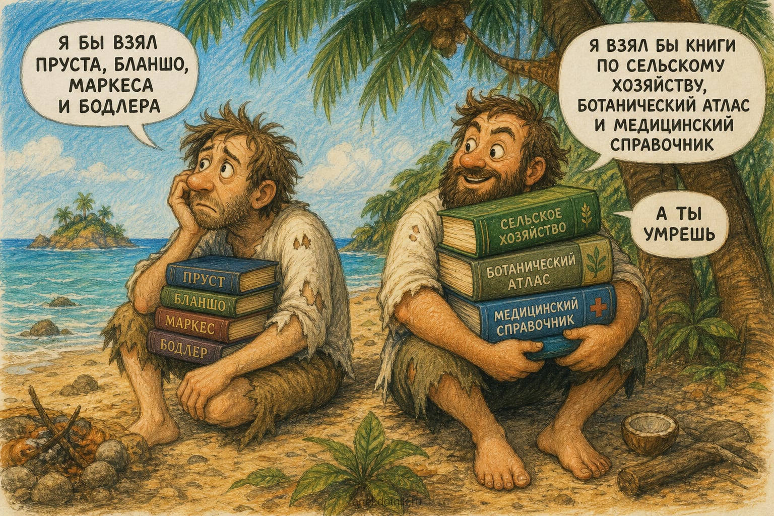 На необитаемом острове — кадр 1