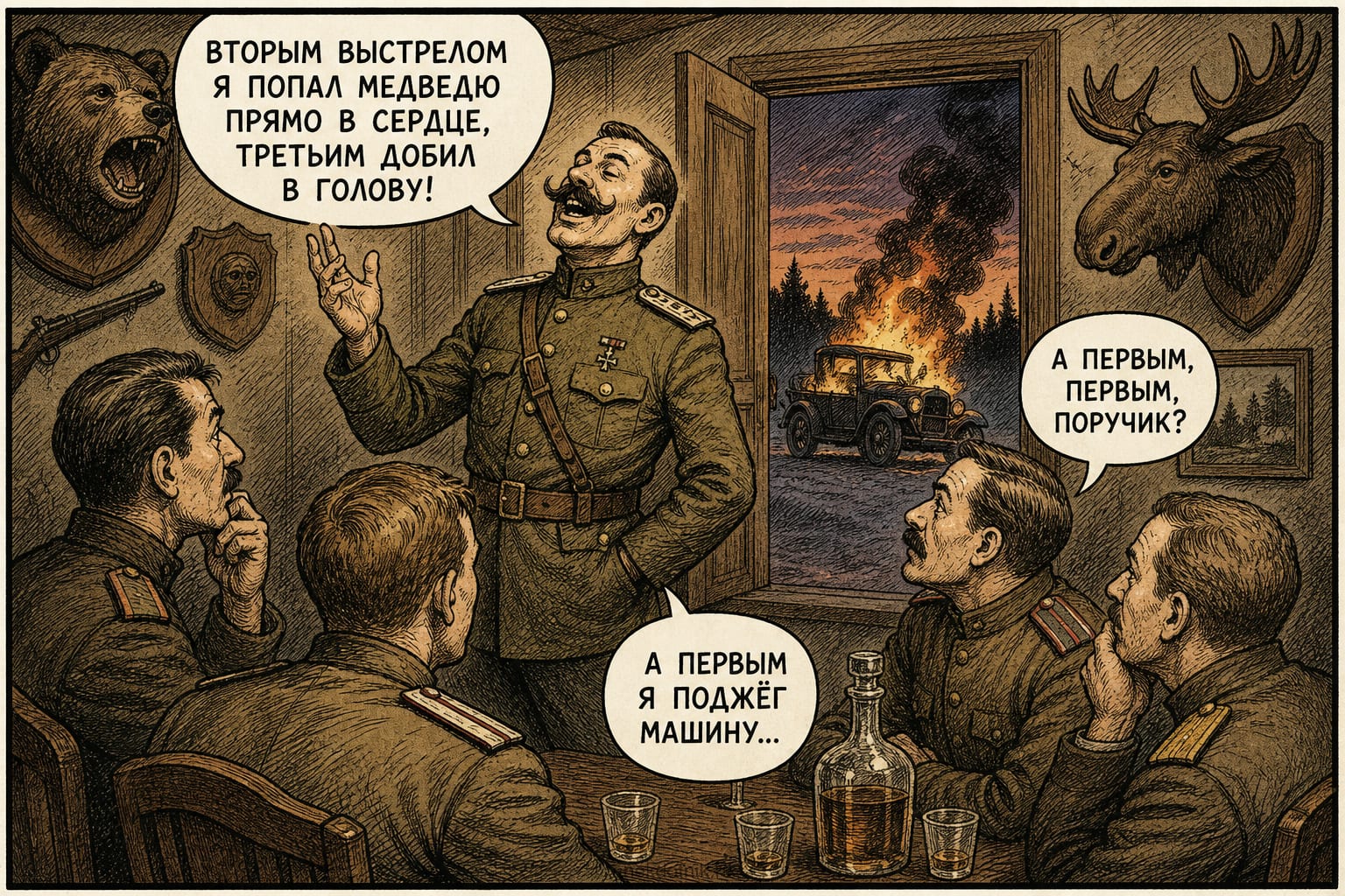 Охотник и его тактика