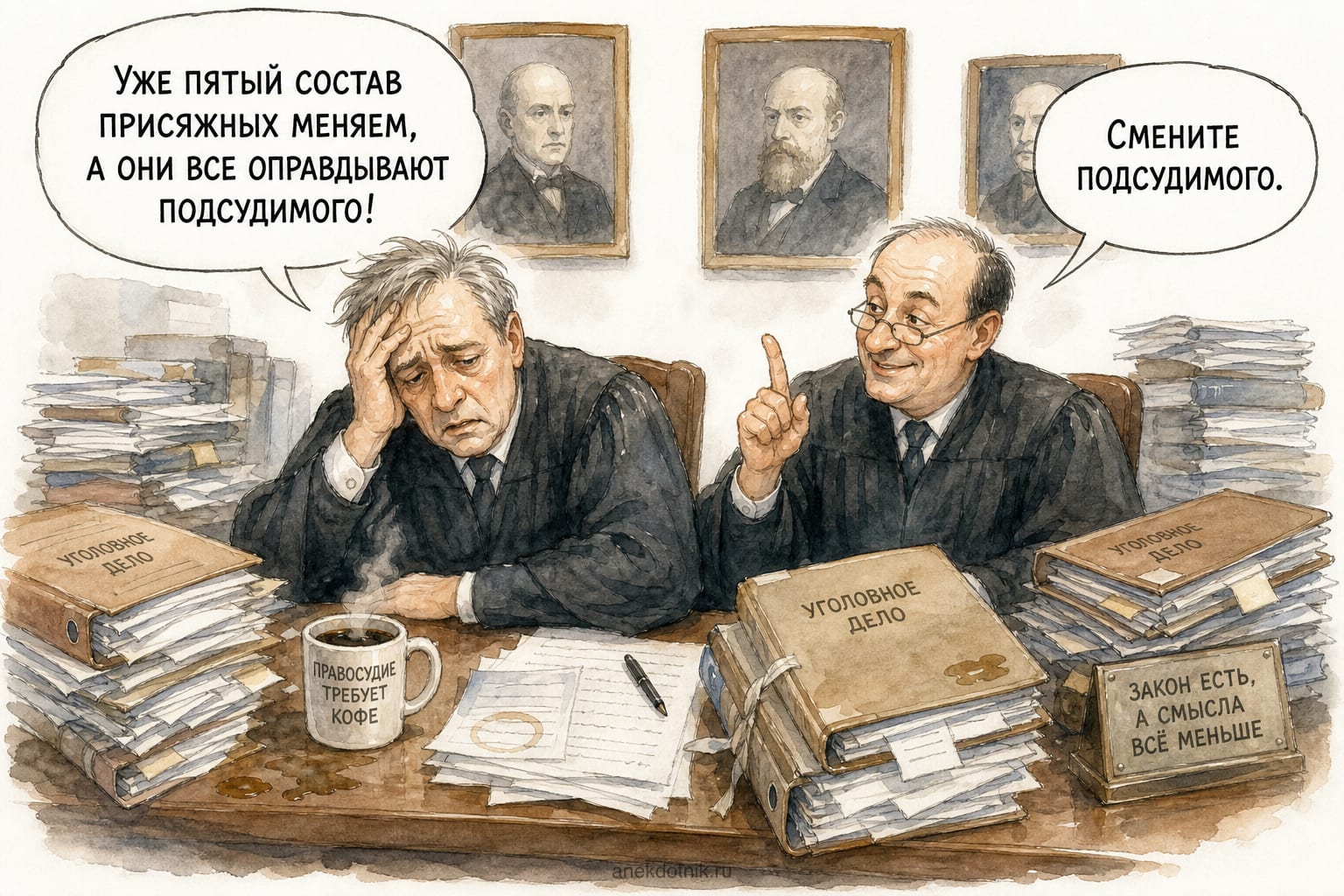 Смените подсудимого