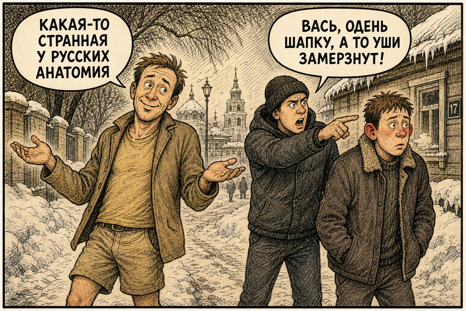 Странная русская анатомия