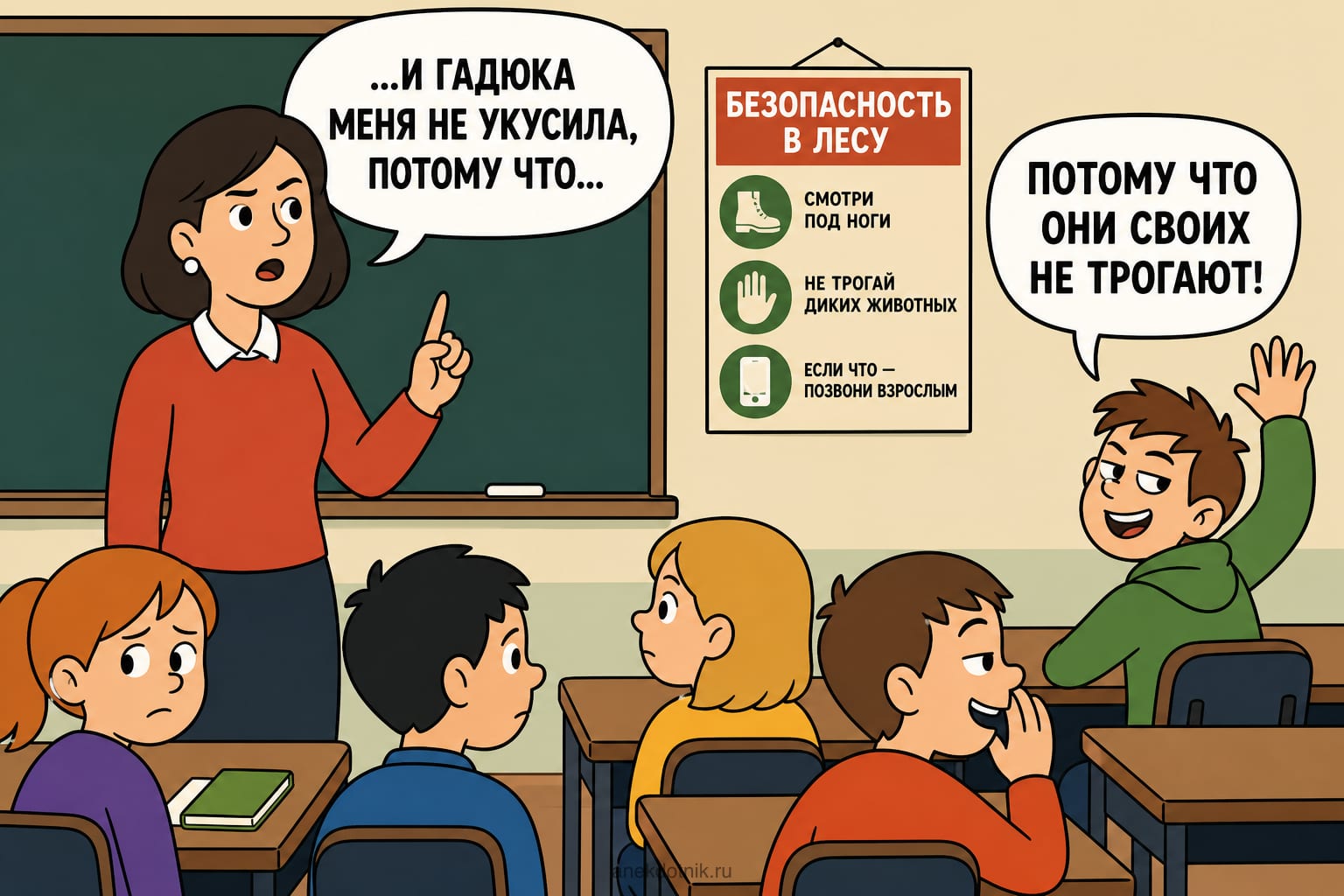 Урок безопасности — кадр 1