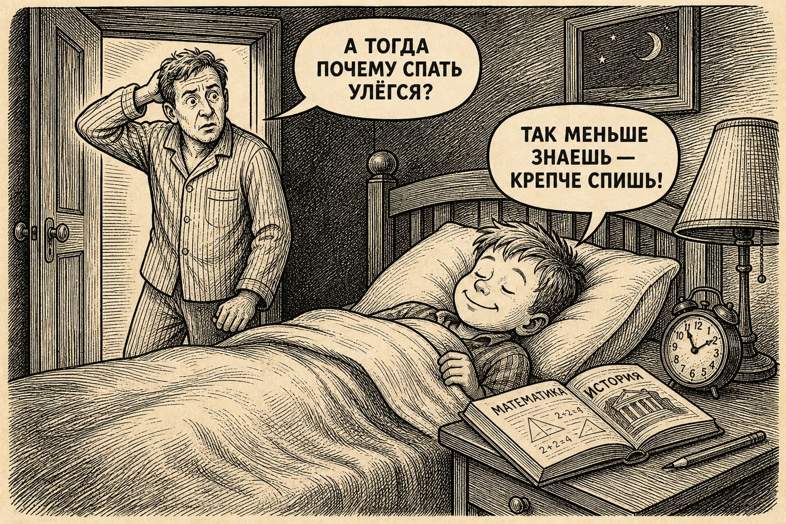 Вовочка и сон