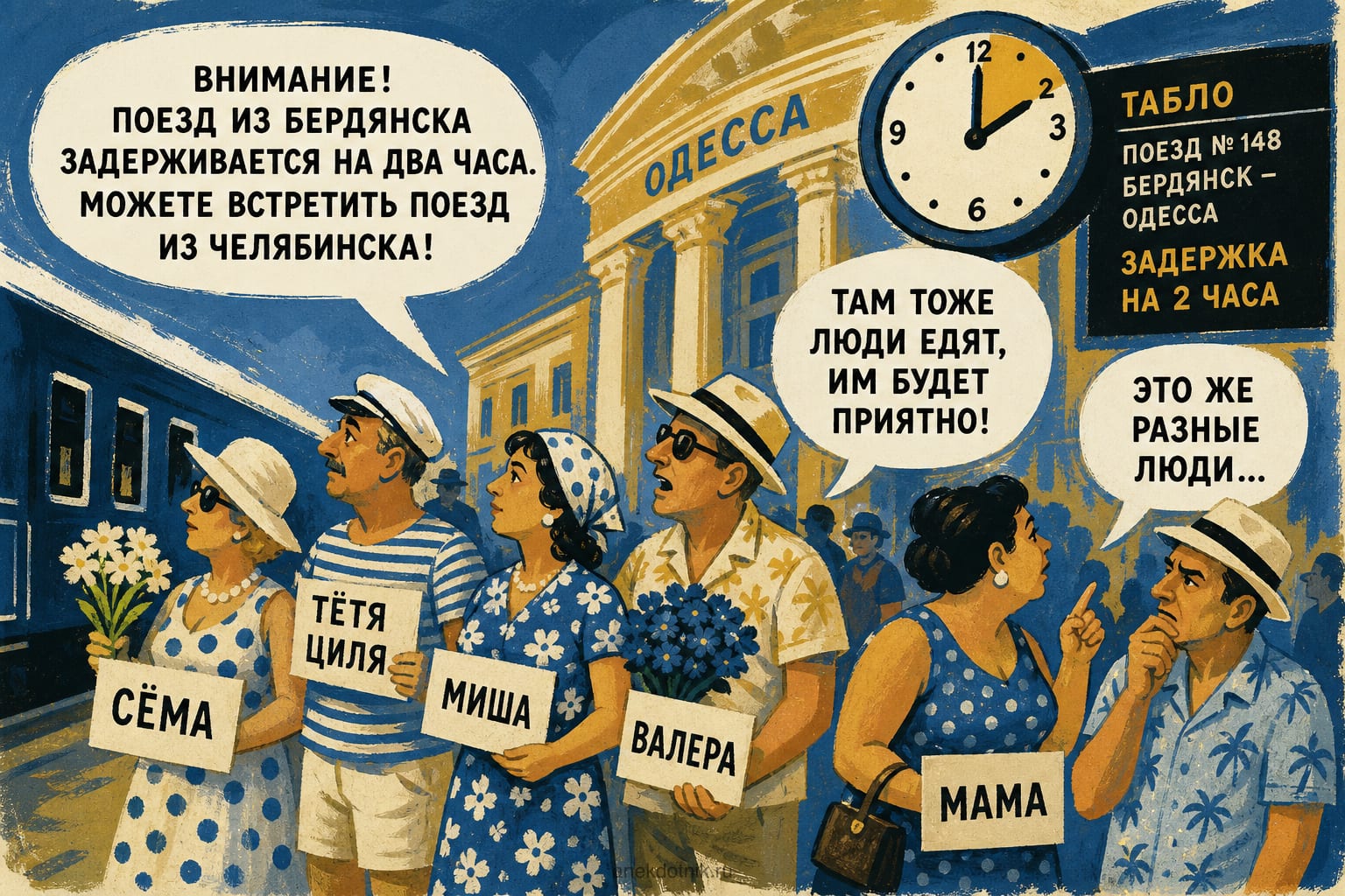 Встреча на вокзале