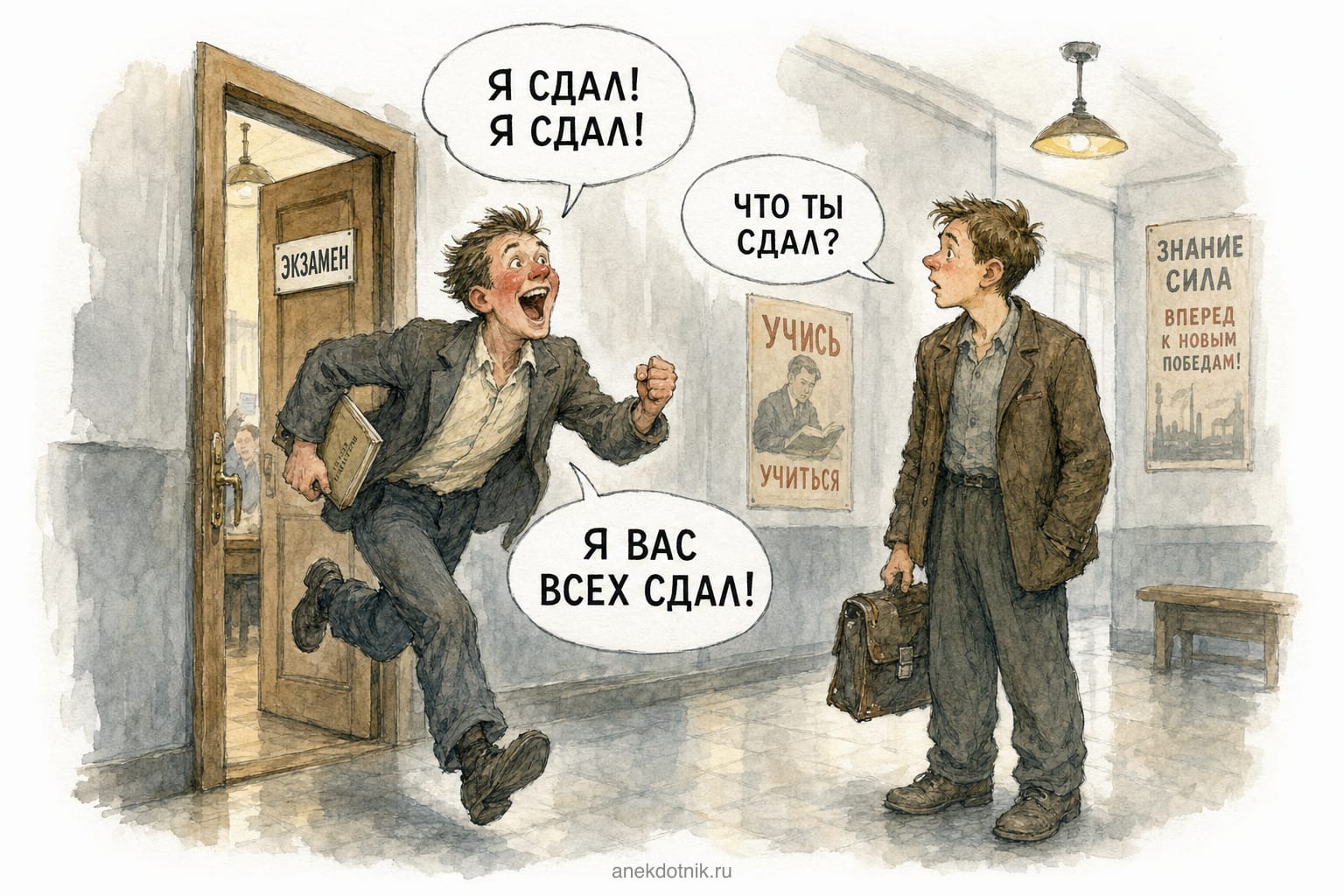 Я вас всех сдал!